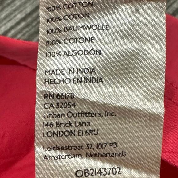 Daily Practice Anthropologie Tenniscore Pink Relaxed Tiered Mini Babydoll Dress - Picture 10 of 12